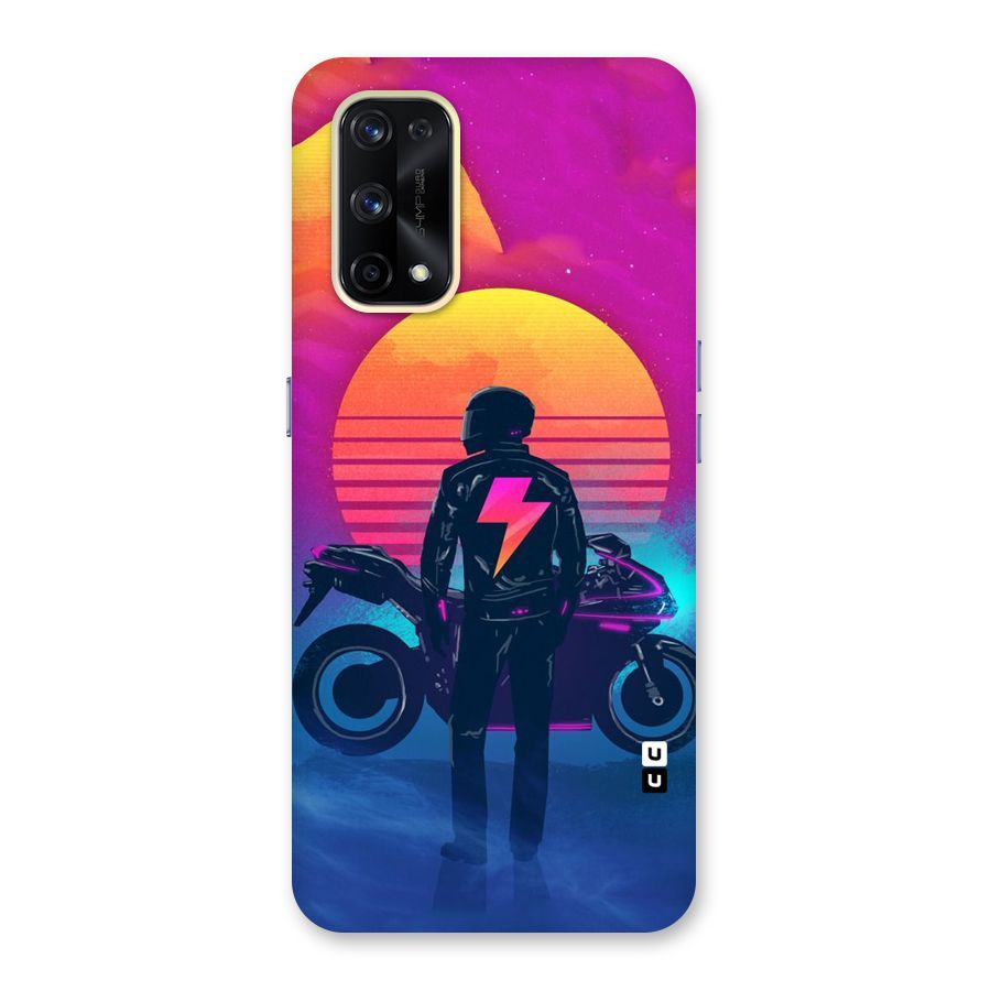 Electric Ride Glass Back Case for Realme X7 Pro