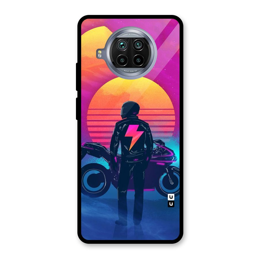 Electric Ride Glass Back Case for Mi 10i