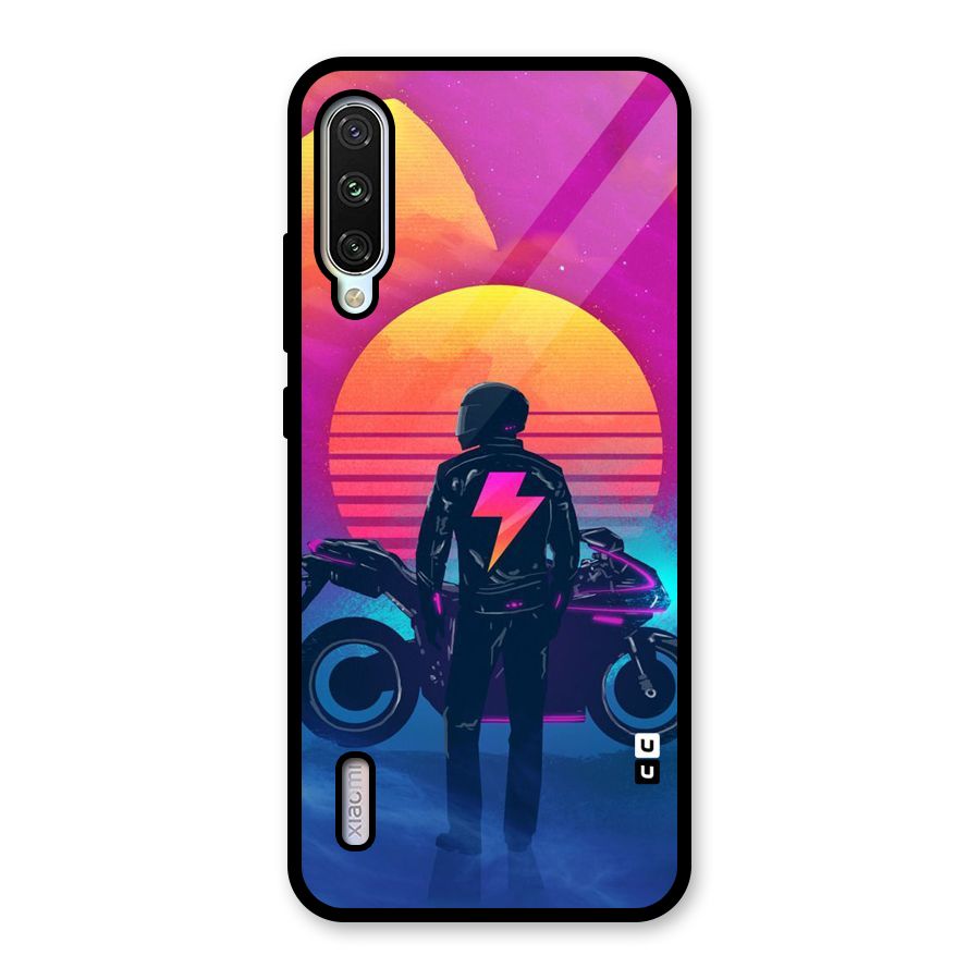 Electric Ride Glass Back Case for Mi A3