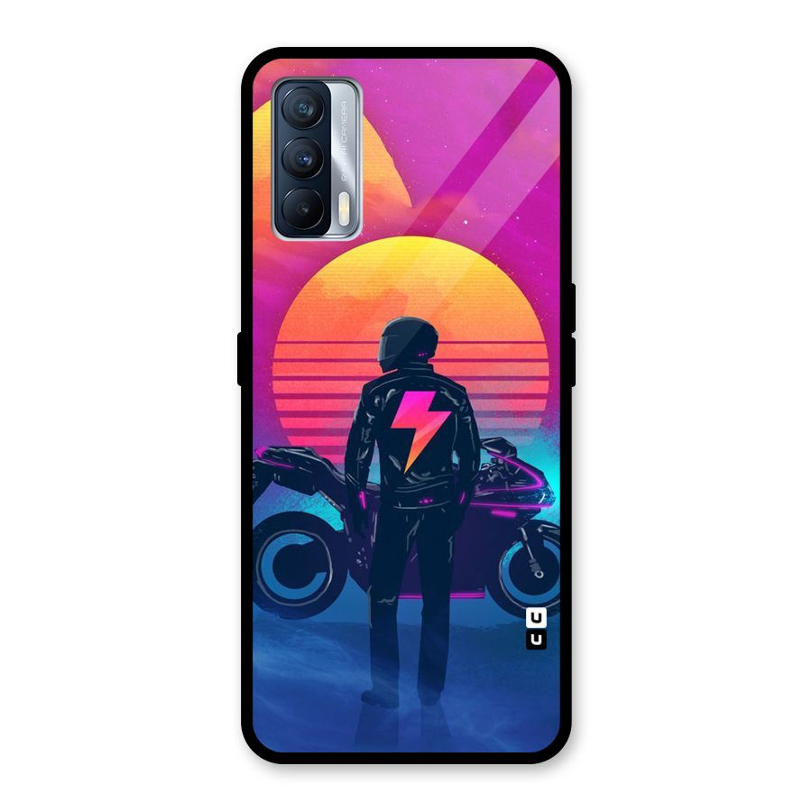 Electric Ride Glass Back Case for Realme X7