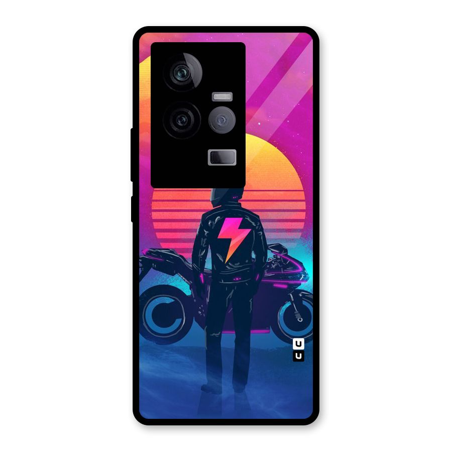 Electric Ride Glass Back Case for Vivo iQOO 11 5G