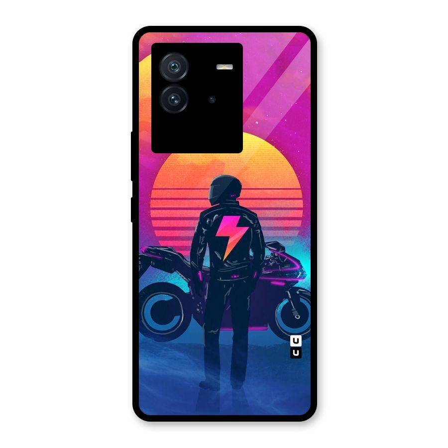 Electric Ride Glass Back Case for Vivo iQOO Neo 6 5G