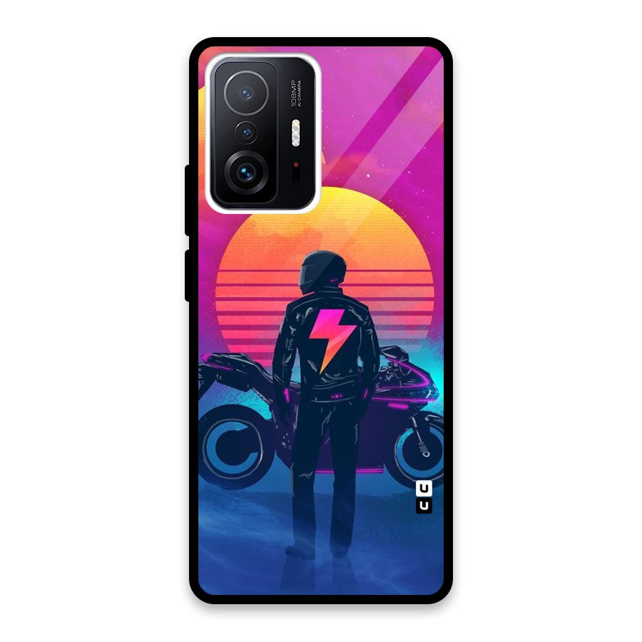 Electric Ride Glass Back Case for Xiaomi 11T Pro