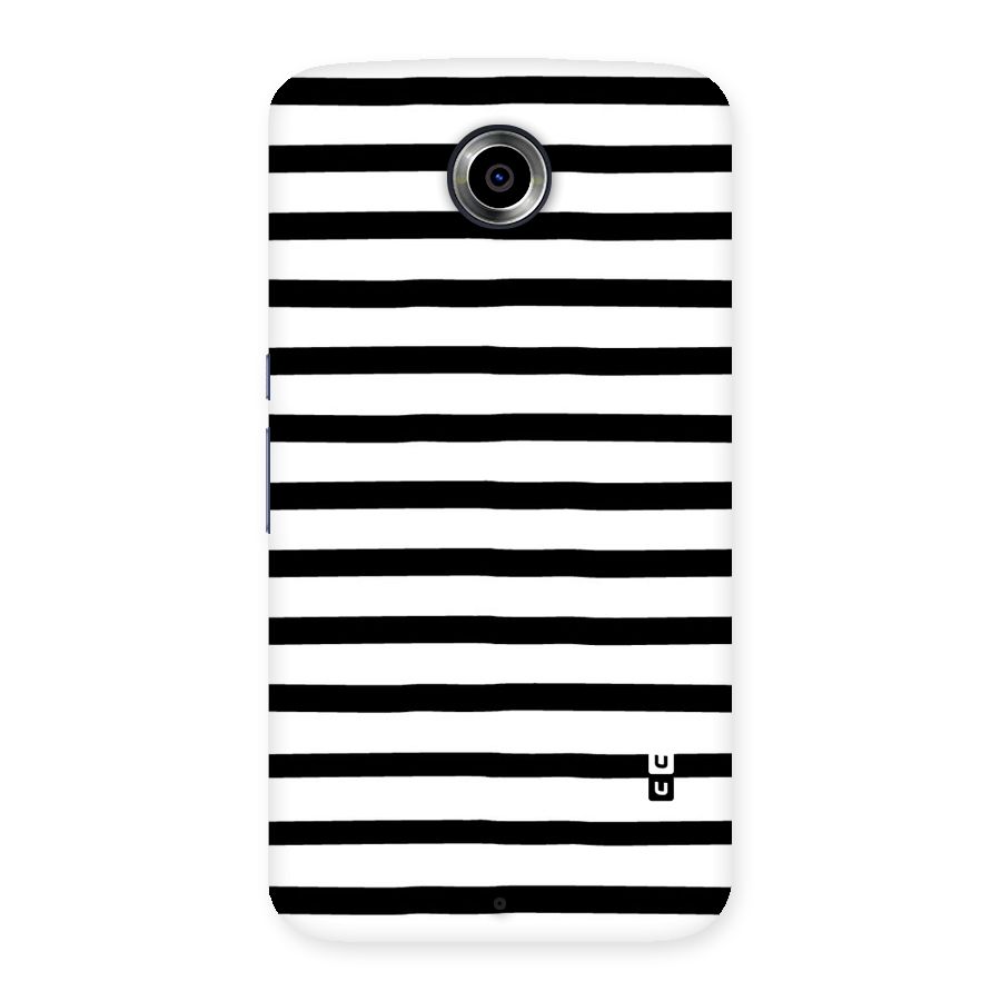 Elegant Basic Stripes Back Case for Nexsus 6