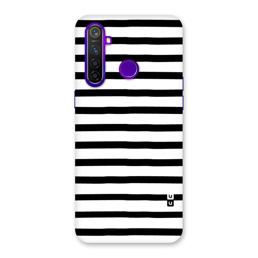 Elegant Basic Stripes Back Case for Realme 5 Pro