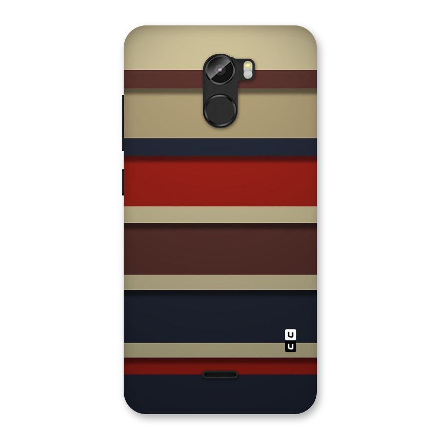 Elegant Stripes Pattern Back Case for Gionee X1