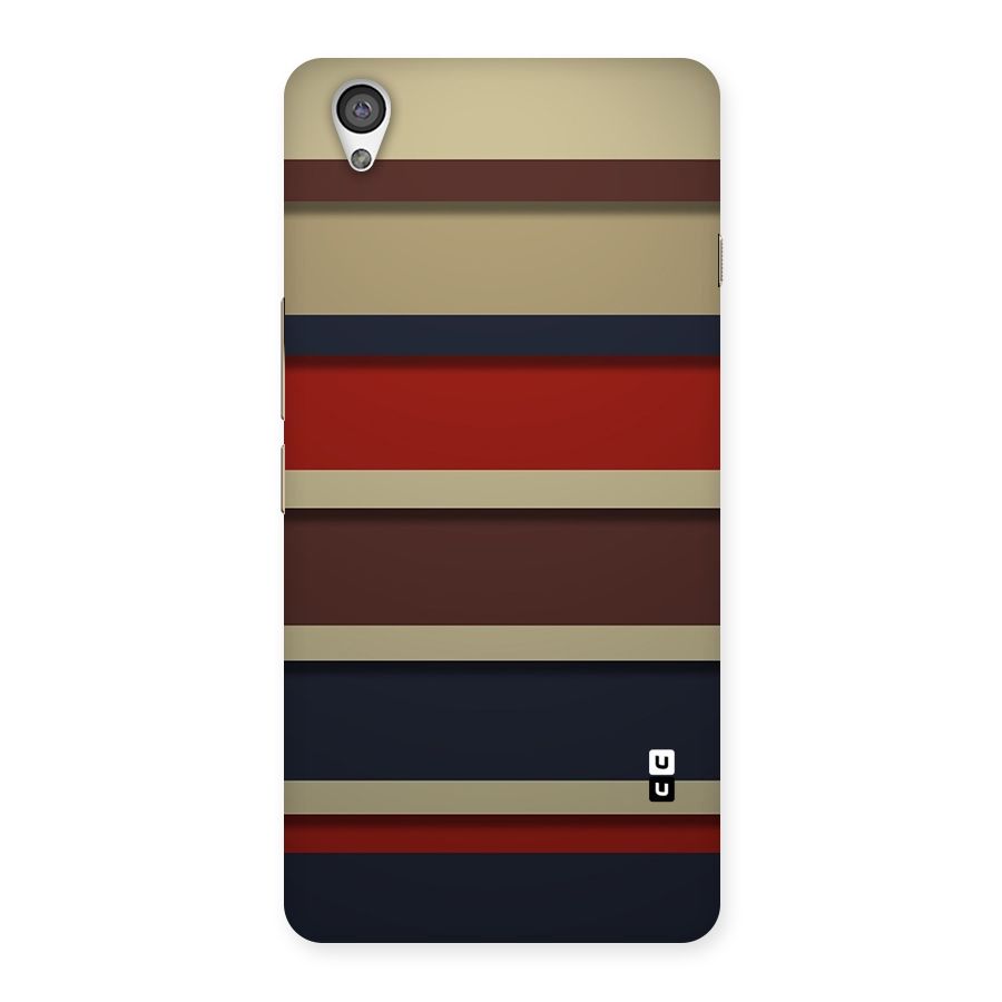 Elegant Stripes Pattern Back Case for OnePlus X
