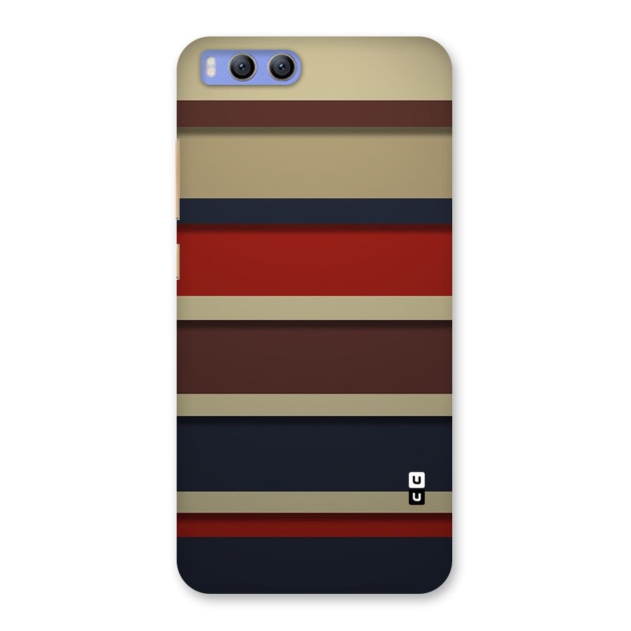 Elegant Stripes Pattern Back Case for Xiaomi Mi 6