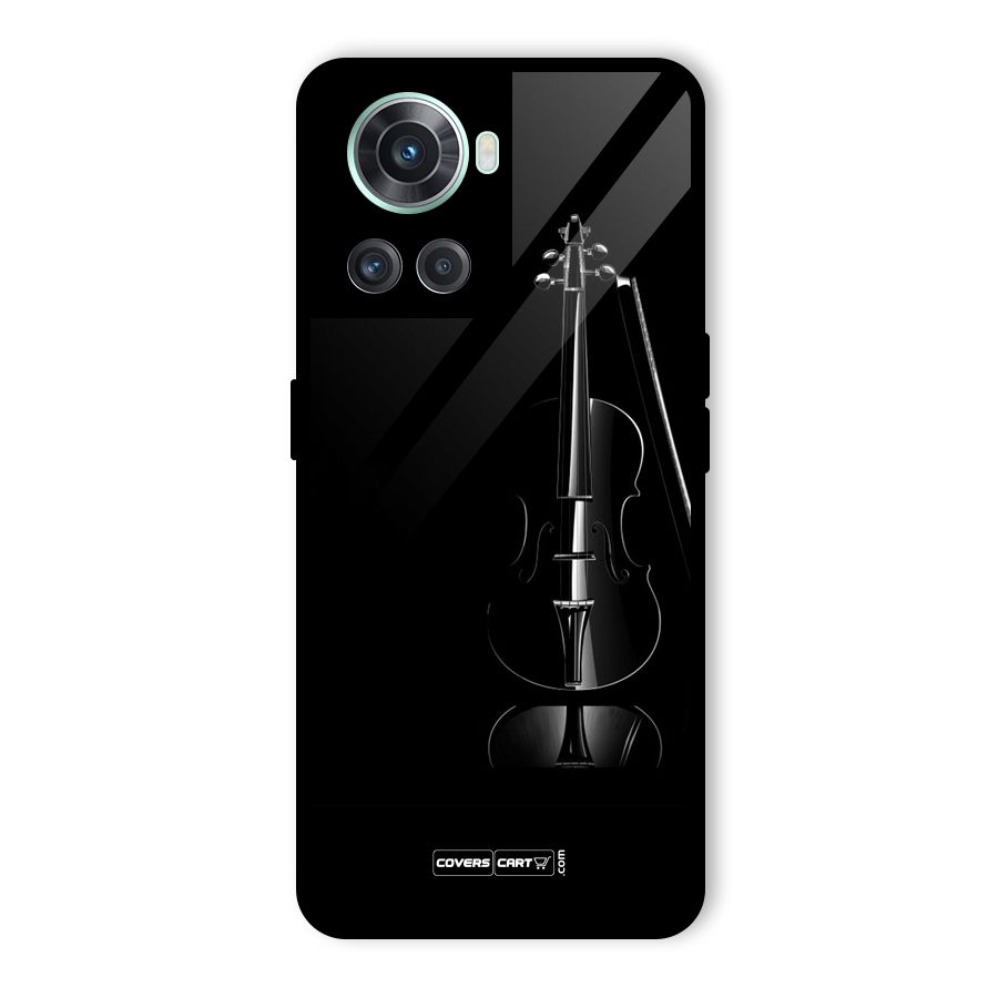 Elegant Violin Glass Back Case for OnePlus 10R