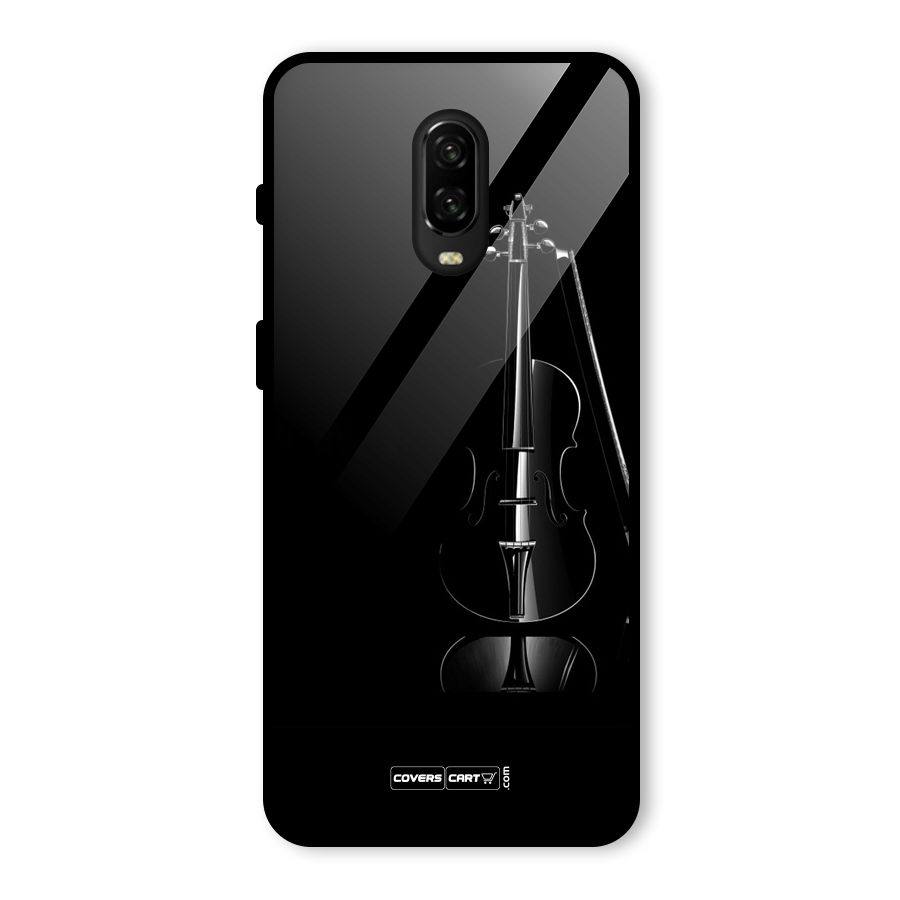 Elegant Violin Glass Back Case for OnePlus 6T