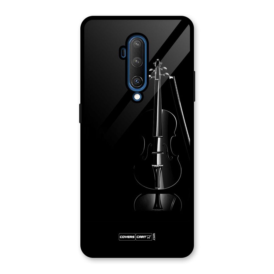 Elegant Violin Glass Back Case for OnePlus 7T Pro