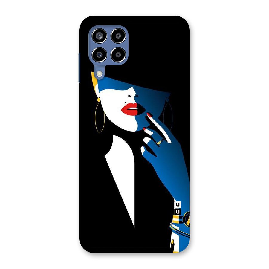 Elegant Woman Back Case for Galaxy M53 5G