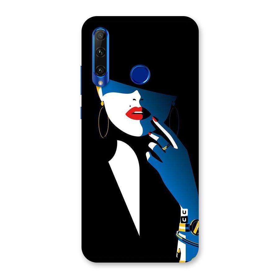 Elegant Woman Back Case for Honor 20i