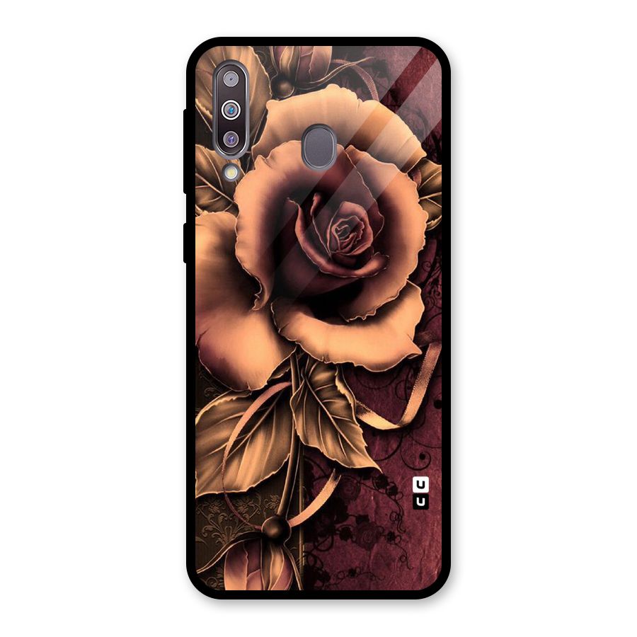 Elite Artsy Glass Back Case for Galaxy M30