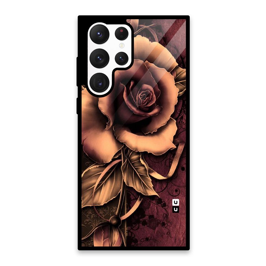Elite Artsy Glass Back Case for Galaxy S22 Ultra 5G