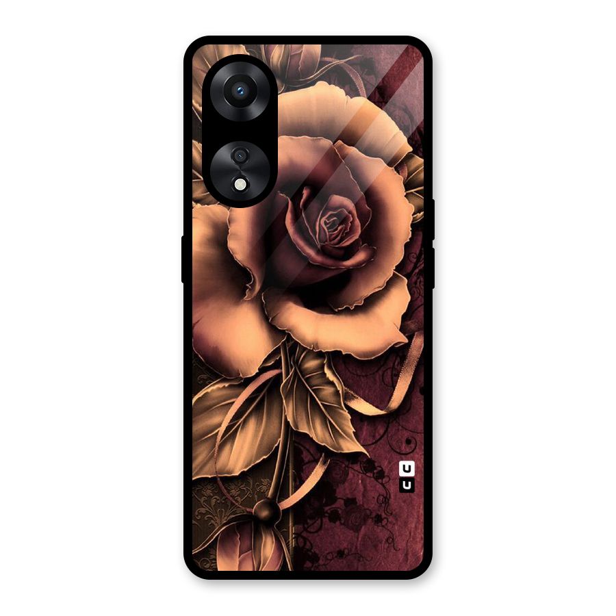Elite Artsy Glass Back Case for Oppo A78