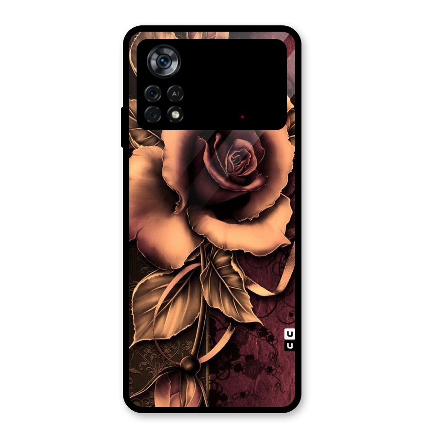 Elite Artsy Glass Back Case for Poco X4 Pro 5G