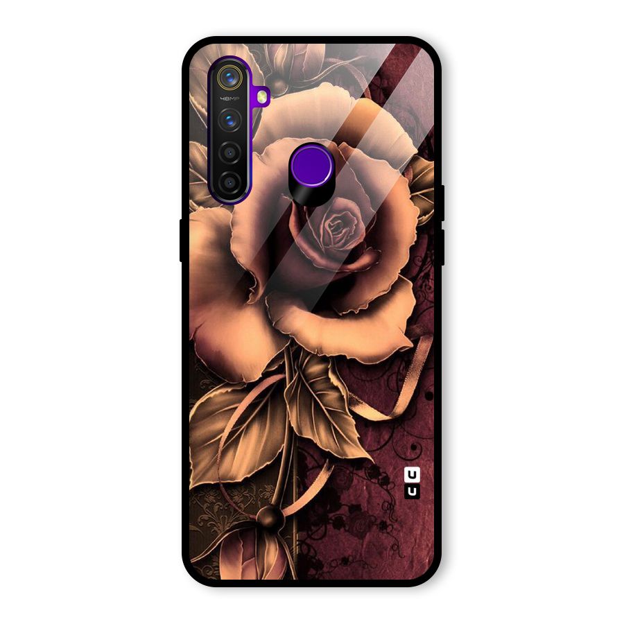 Elite Artsy Glass Back Case for Realme 5 Pro