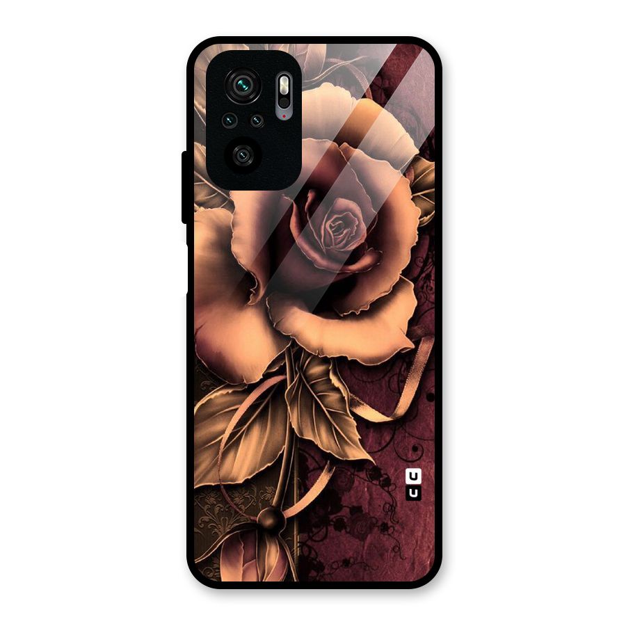 Elite Artsy Glass Back Case for Redmi Note 10S