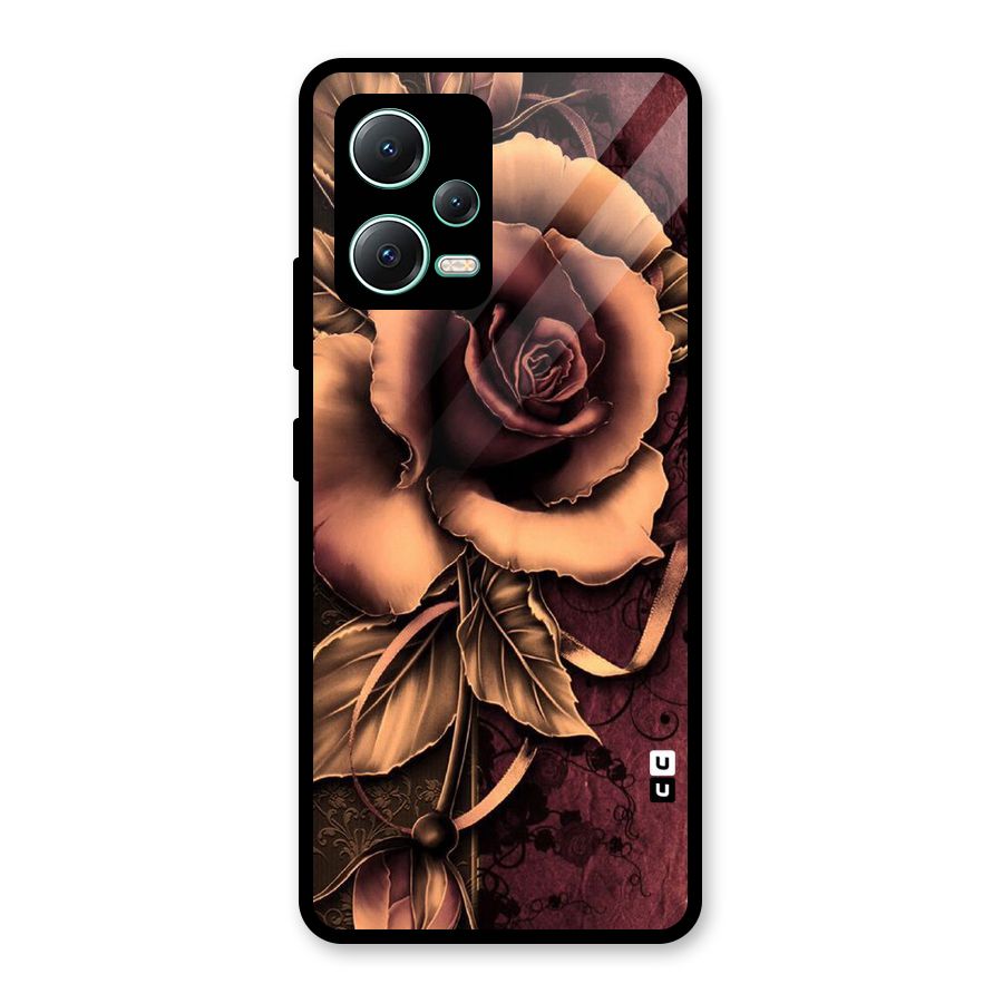 Elite Artsy Glass Back Case for Redmi Note 12 5G