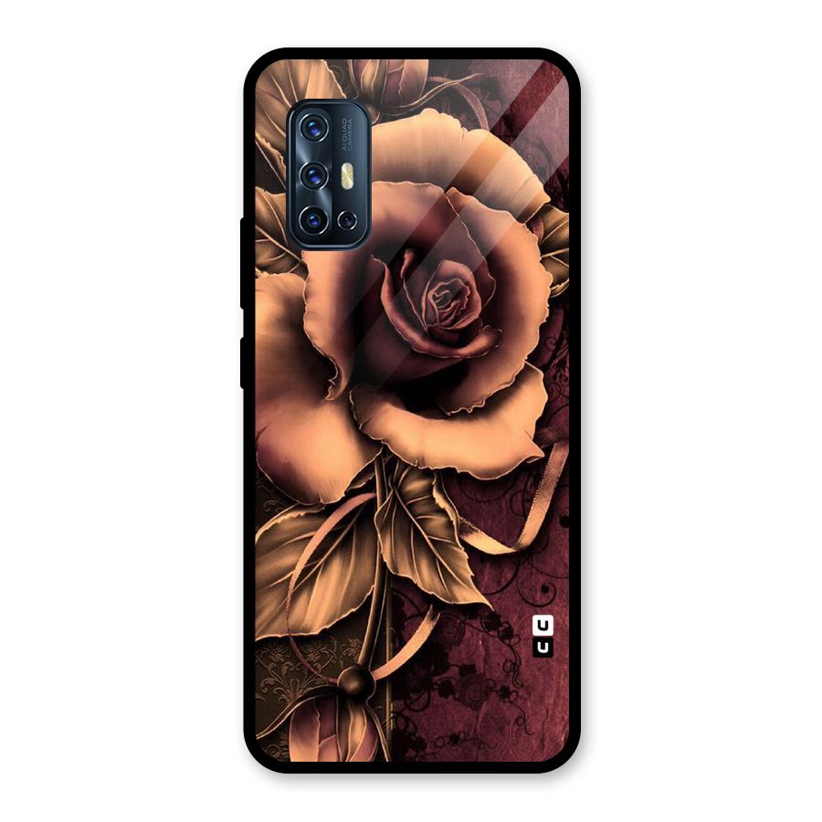 Elite Artsy Glass Back Case for Vivo V17