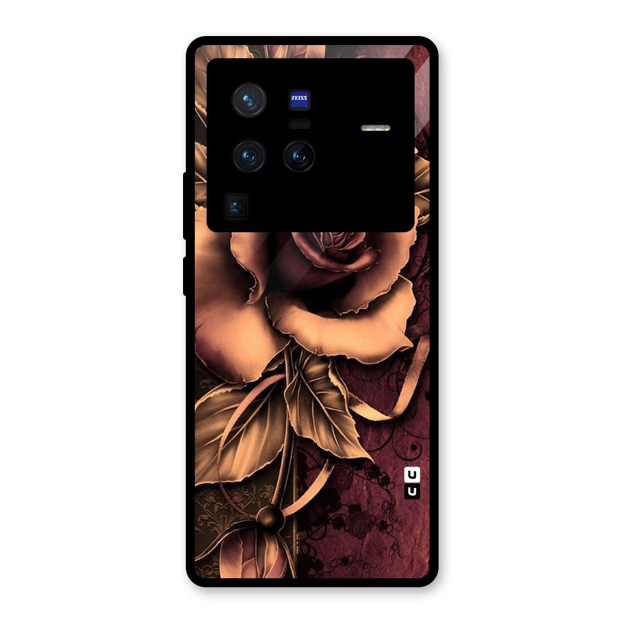Elite Artsy Glass Back Case for Vivo X80 Pro