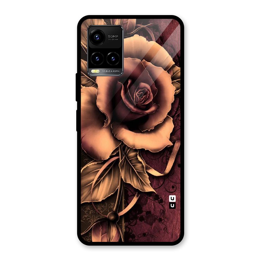Elite Artsy Glass Back Case for Vivo Y21T