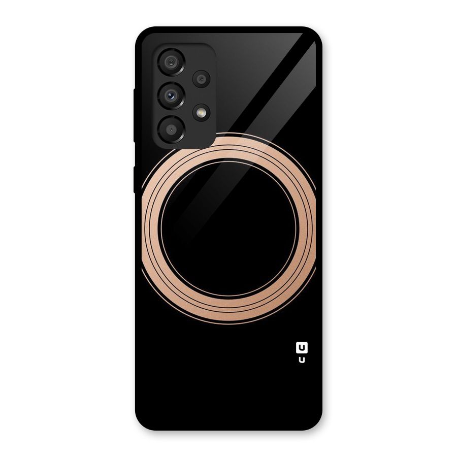 Elite Circle Glass Back Case for Galaxy A33 5G