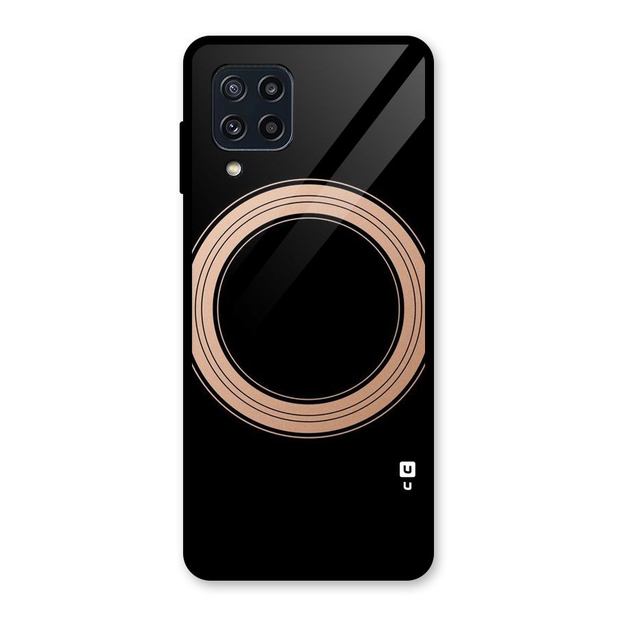 Elite Circle Glass Back Case for Galaxy M32