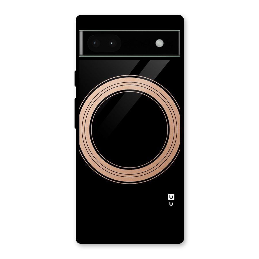 Elite Circle Glass Back Case for Google Pixel 6a