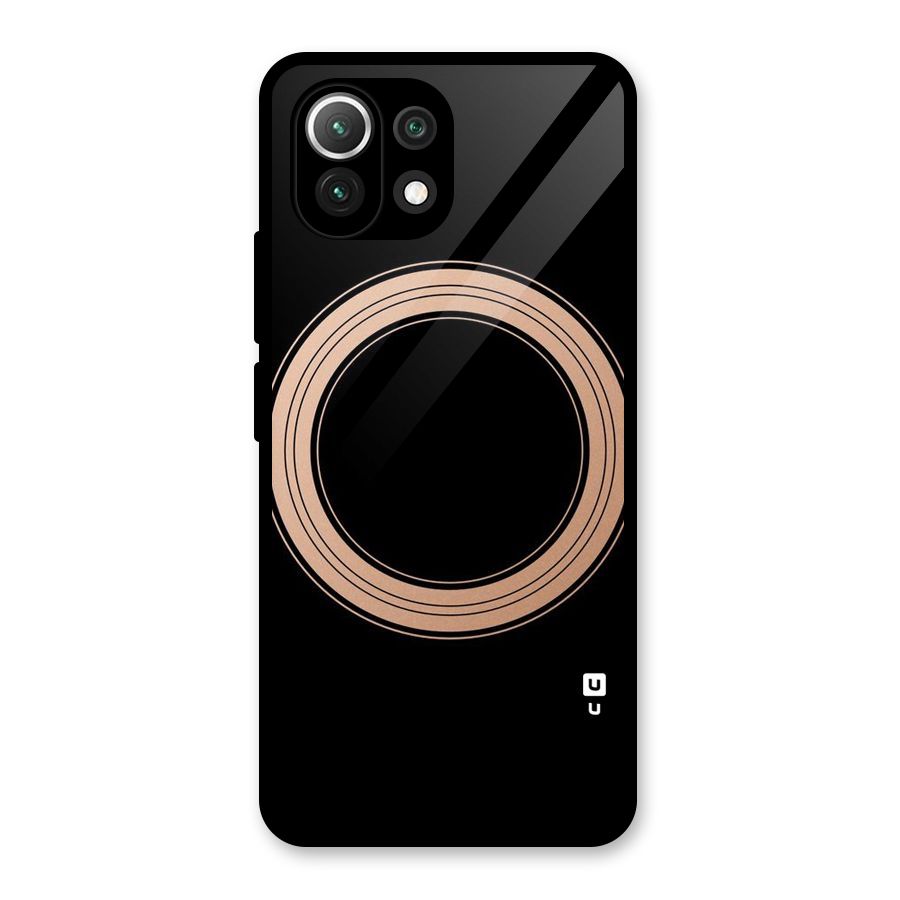 Elite Circle Glass Back Case for Mi 11 Lite NE 5G