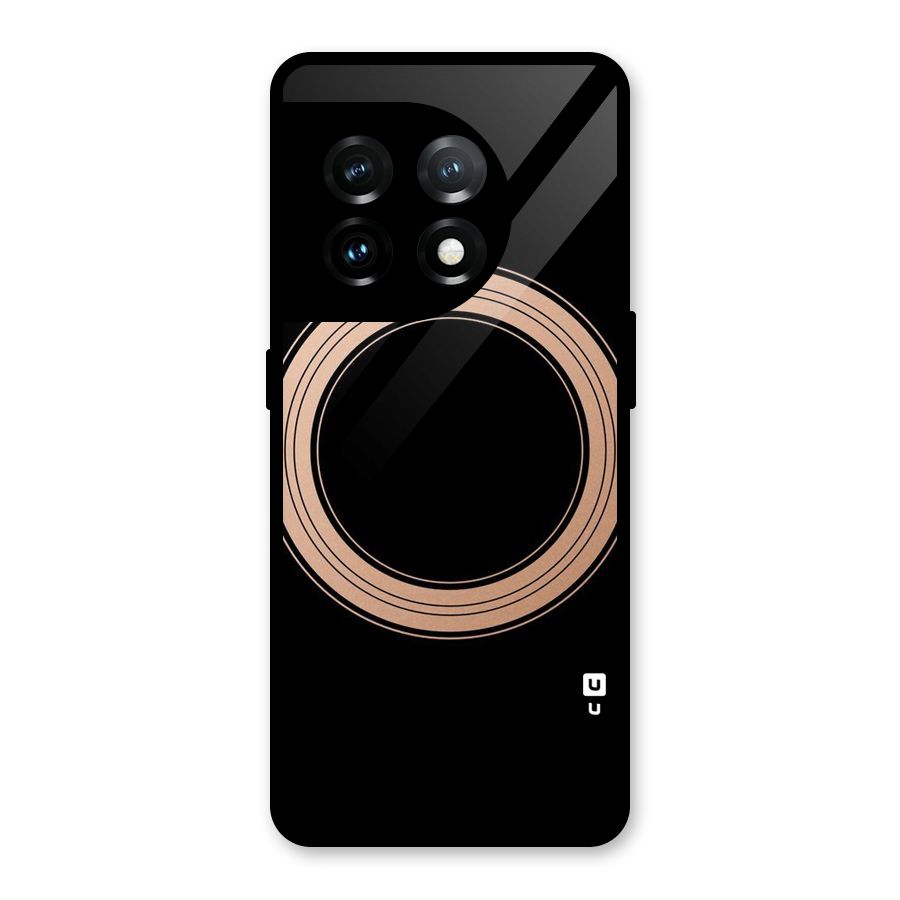 Elite Circle Glass Back Case for OnePlus 11