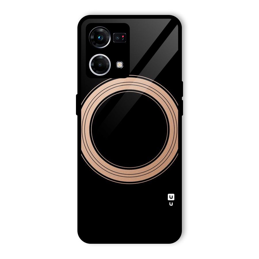 Elite Circle Glass Back Case for Oppo F21 Pro 4G