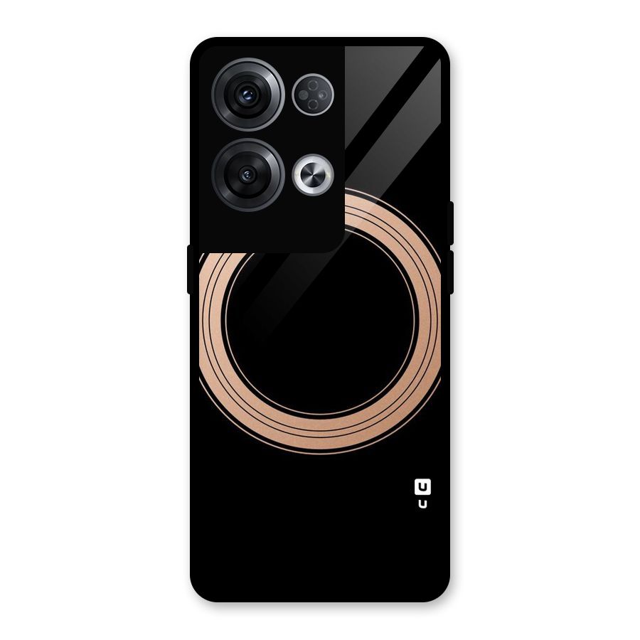 Elite Circle Glass Back Case for Oppo Reno8 Pro 5G