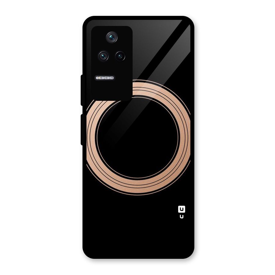 Elite Circle Glass Back Case for Poco F4 5G