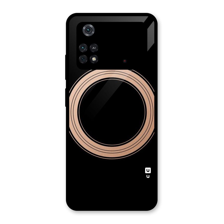 Elite Circle Glass Back Case for Poco M4 Pro 4G
