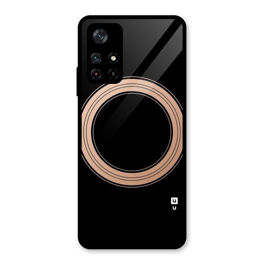 Elite Circle Glass Back Case for Poco M4 Pro 5G
