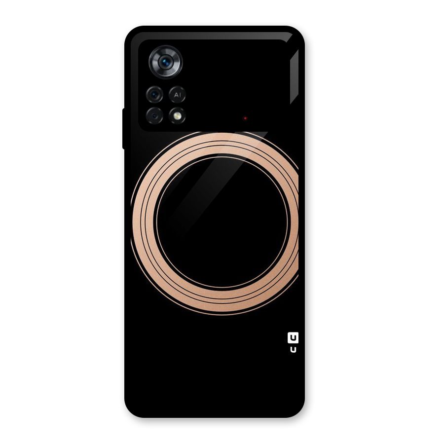 Elite Circle Glass Back Case for Poco X4 Pro 5G
