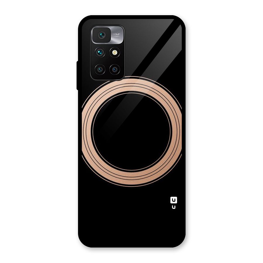 Elite Circle Glass Back Case for Redmi 10 Prime