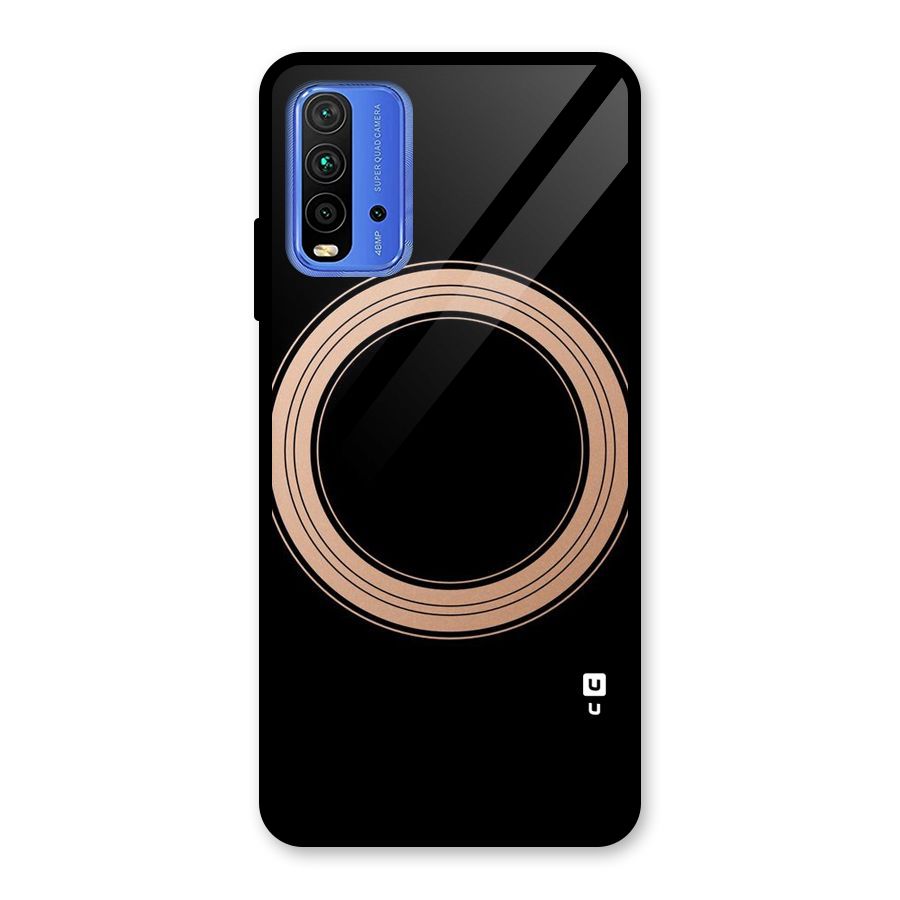 Elite Circle Glass Back Case for Redmi 9 Power