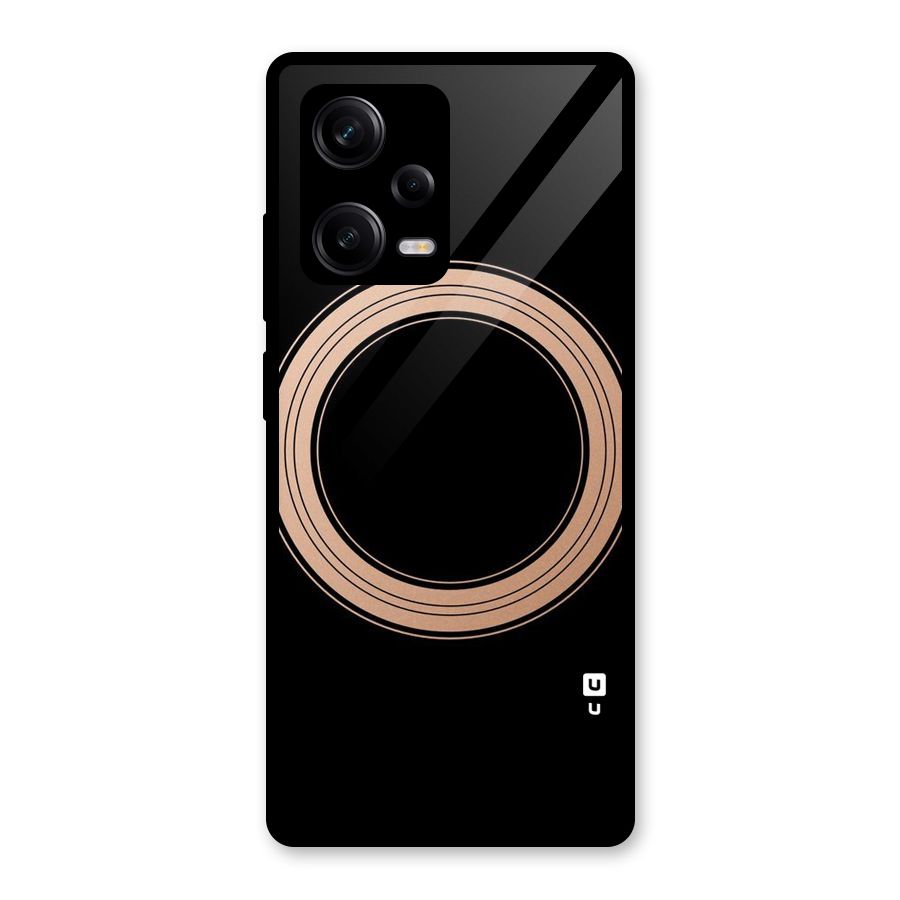 Elite Circle Glass Back Case for Redmi Note 12 Pro