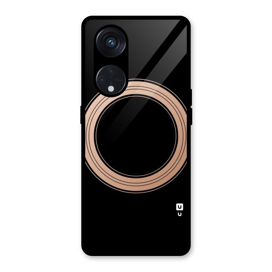 Elite Circle Glass Back Case for Reno8 T 5G