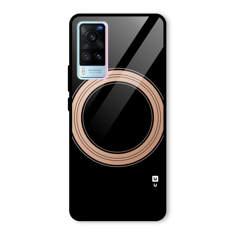 Elite Circle Glass Back Case for Vivo X60