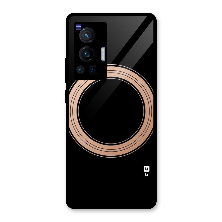 Elite Circle Glass Back Case for Vivo X70 Pro
