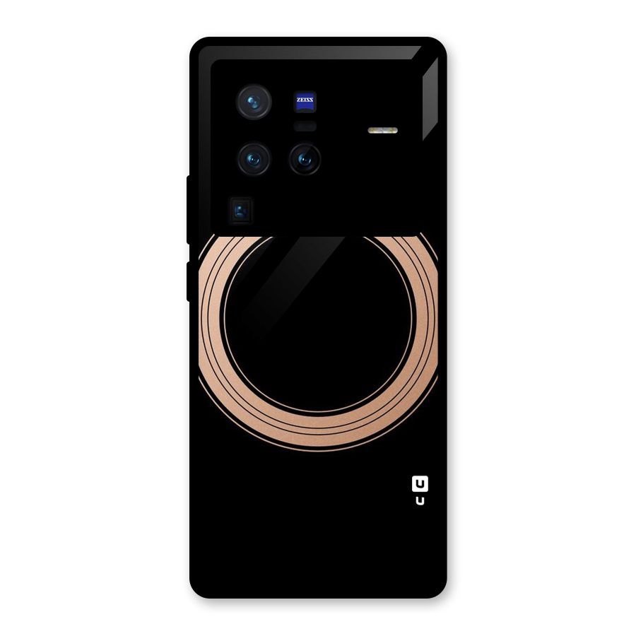 Elite Circle Glass Back Case for Vivo X80 Pro