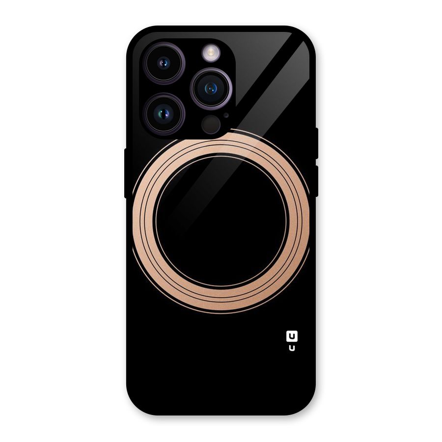 Elite Circle Glass Back Case for iPhone 14 Pro