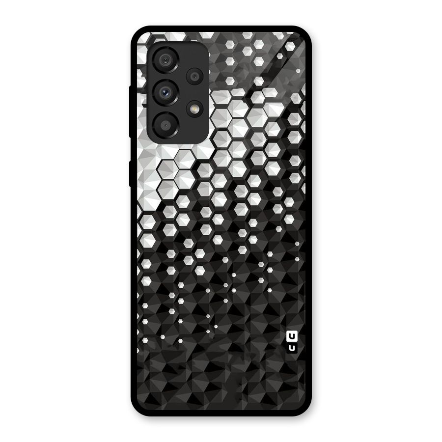 Elite Hexagonal Glass Back Case for Galaxy A33 5G