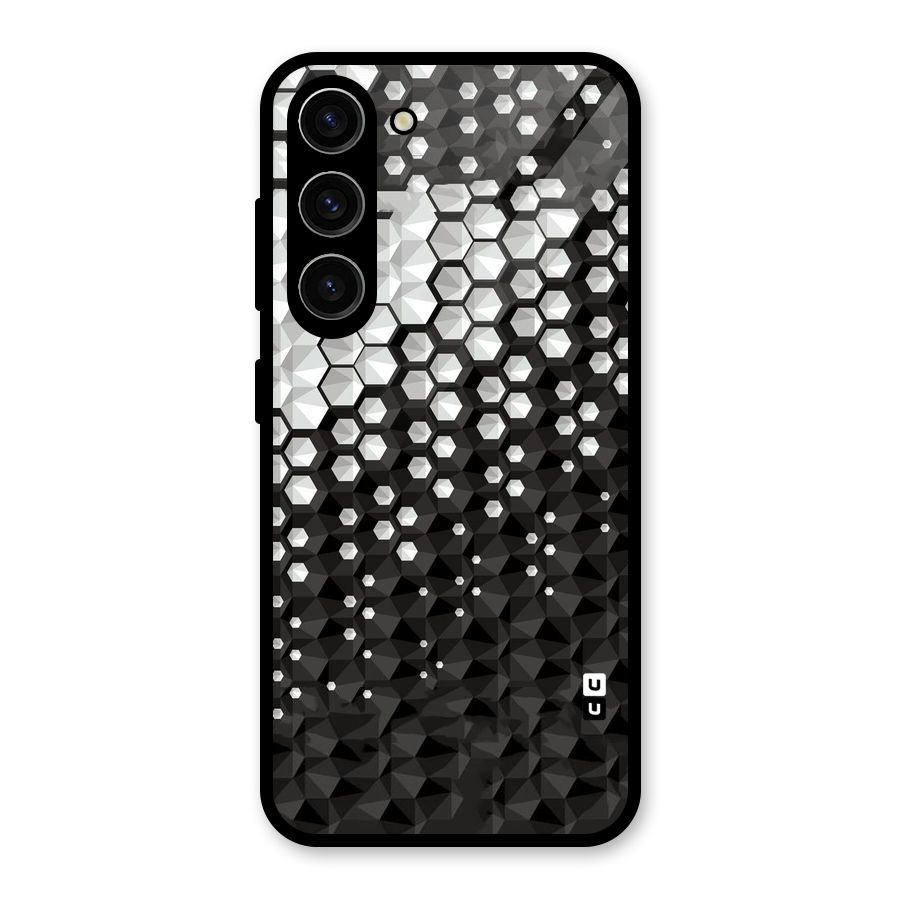 Elite Hexagonal Glass Back Case for Galaxy S23