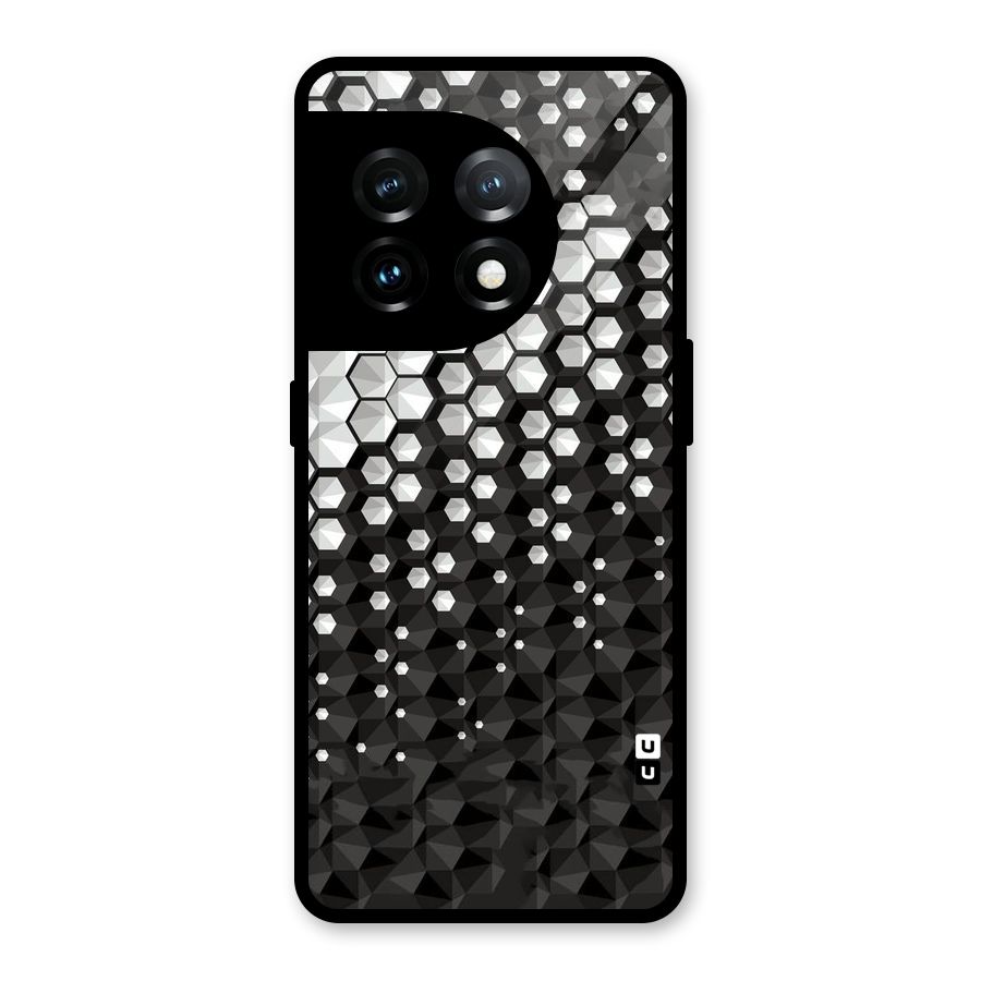 Elite Hexagonal Glass Back Case for OnePlus 11