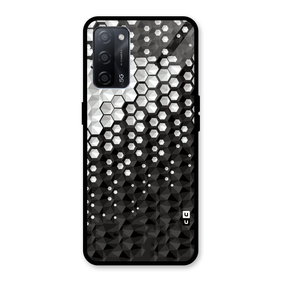 Elite Hexagonal Glass Back Case for Oppo A53s 5G